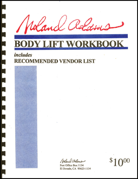 (image for) The Body Lift Workbook - Click Image to Close